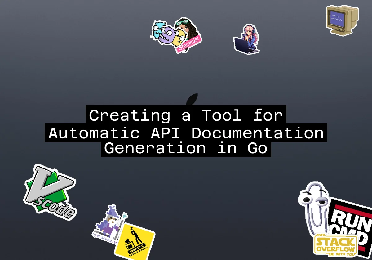 Creating a Tool for Automatic API Documentation Generation in Go