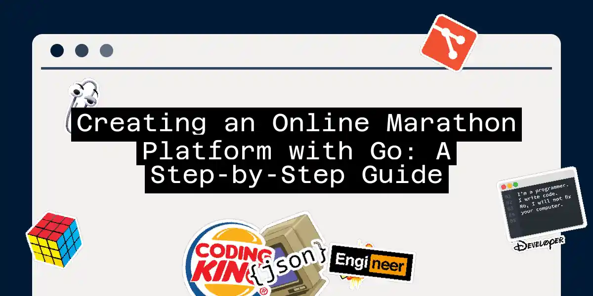 Creating an Online Marathon Platform with Go: A Step-by-Step Guide