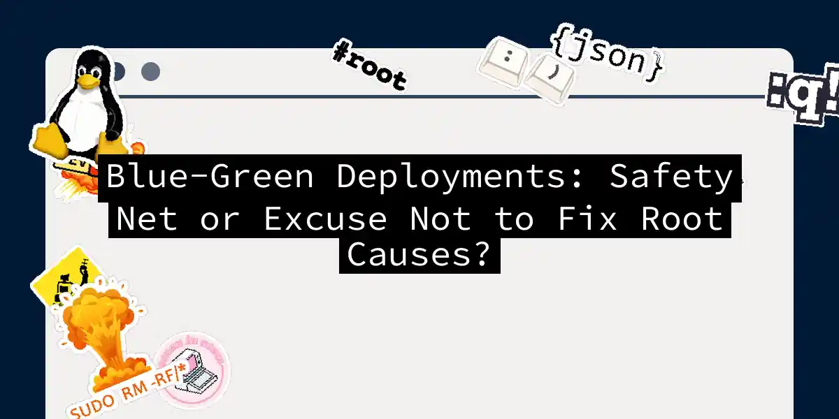 Blue-Green Deployments: Safety Net or Excuse Not to Fix Root Causes?