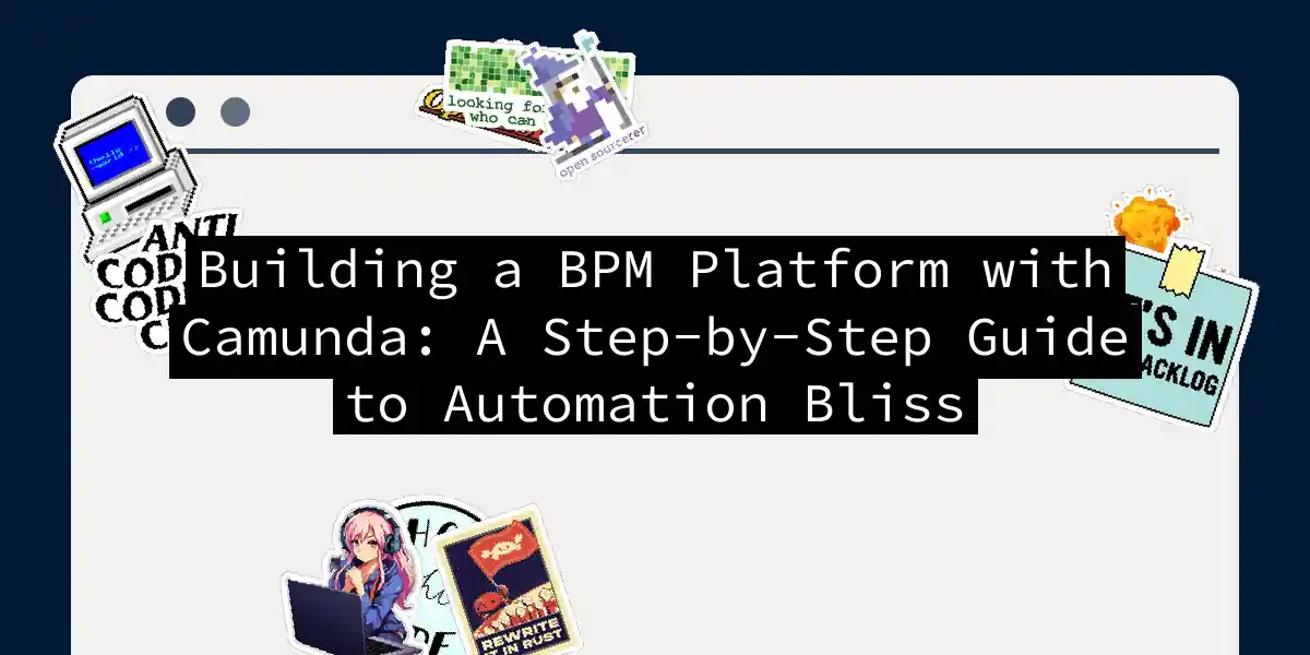 Building a BPM Platform with Camunda: A Step-by-Step Guide to Automation Bliss