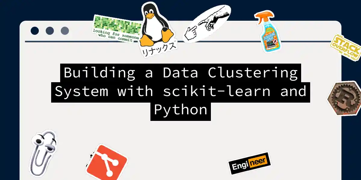 Building a Data Clustering System with scikit-learn and Python