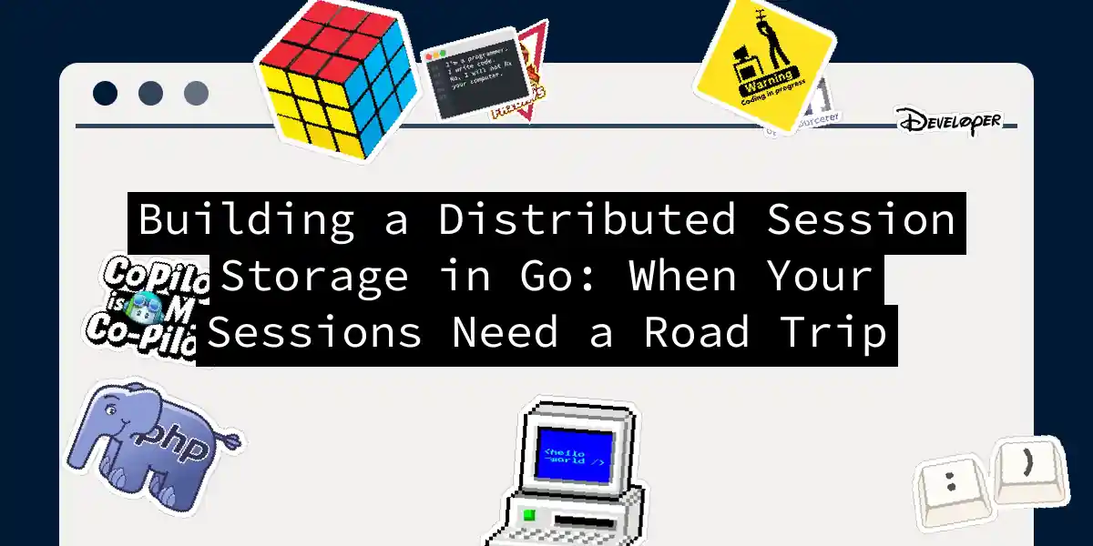 Building a Distributed Session Storage in Go: When Your Sessions Need a Road Trip
