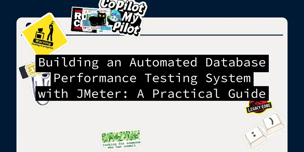 Building an Automated Database Performance Testing System with JMeter: A Practical Guide