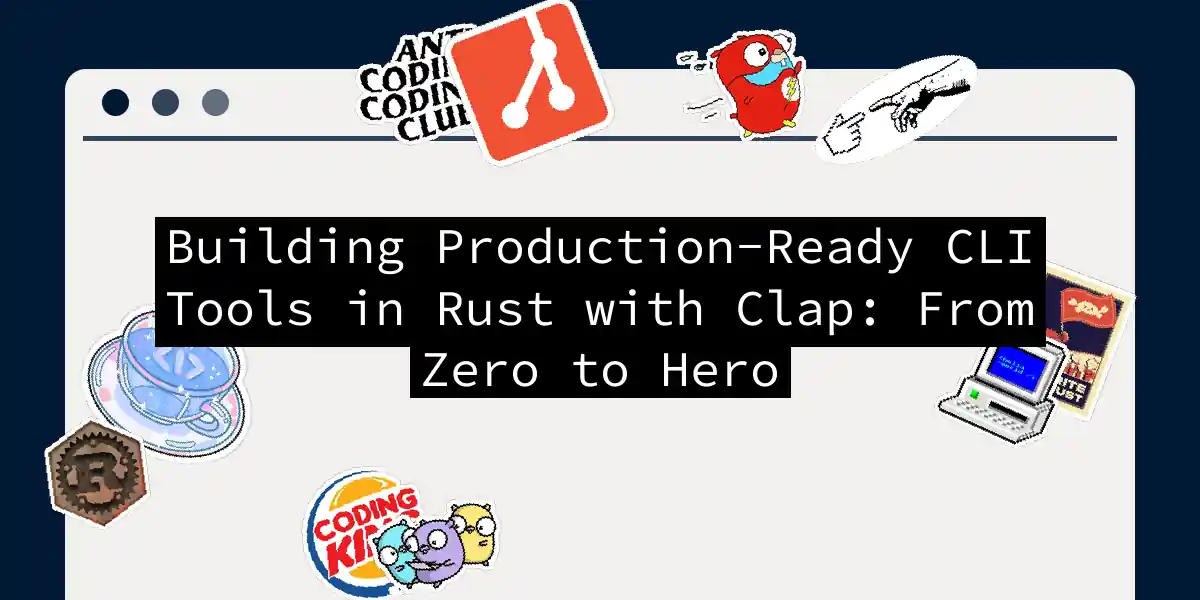Building Production-Ready CLI Tools in Rust with Clap: From Zero to Hero