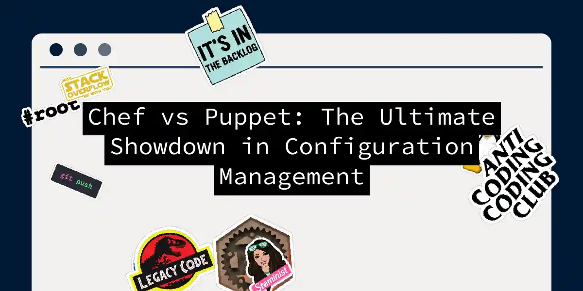 Chef vs Puppet: The Ultimate Showdown in Configuration Management