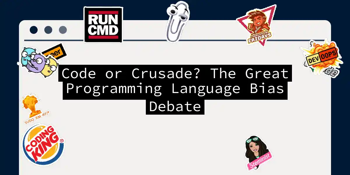 Code or Crusade? The Great Programming Language Bias Debate