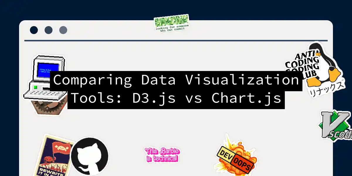 Comparing Data Visualization Tools: D3.js vs Chart.js