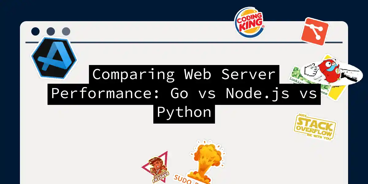 Comparing Web Server Performance: Go vs Node.js vs Python