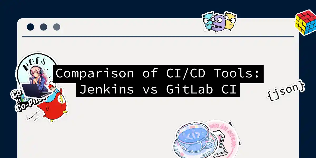 Comparison of CI/CD Tools: Jenkins vs GitLab CI