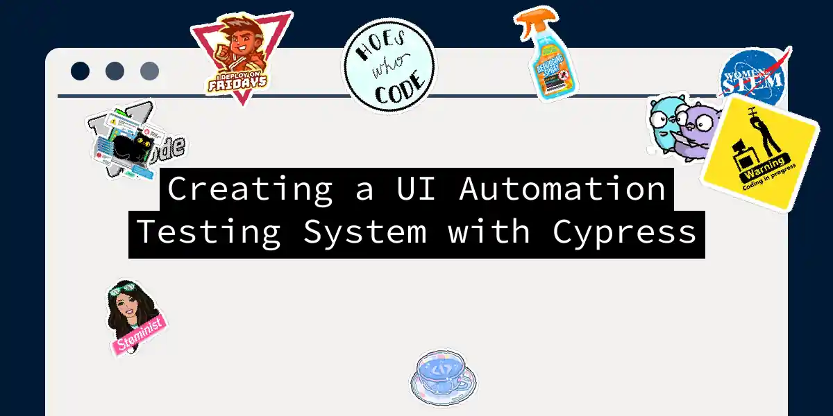 Creating a UI Automation Testing System with Cypress