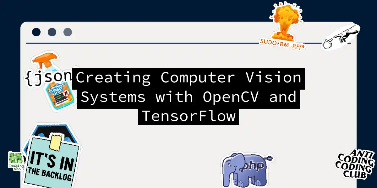 Creating Computer Vision Systems with OpenCV and TensorFlow