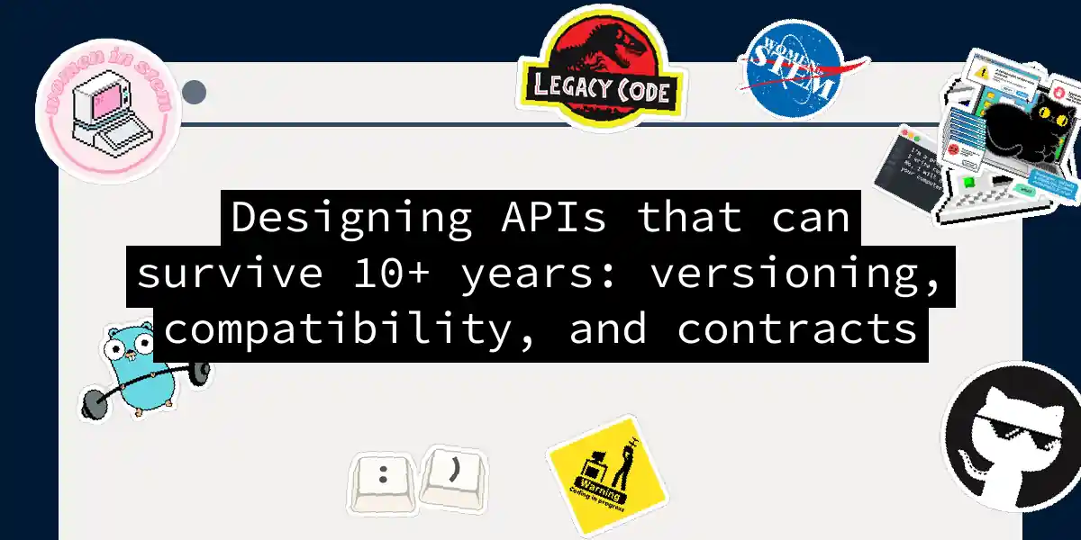 Designing APIs that can survive 10+ years: versioning, compatibility, and contracts