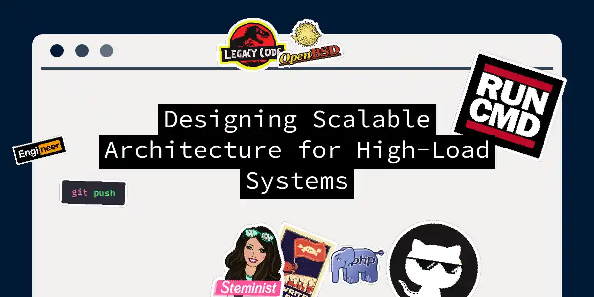 Designing Scalable Architecture for High-Load Systems