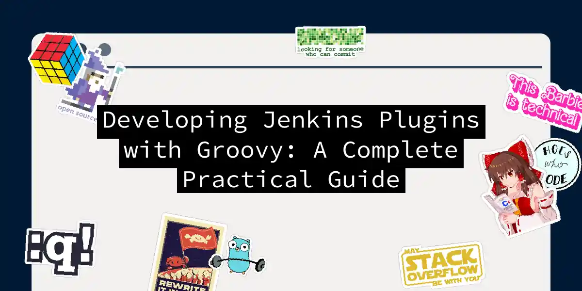 Developing Jenkins Plugins with Groovy: A Complete Practical Guide