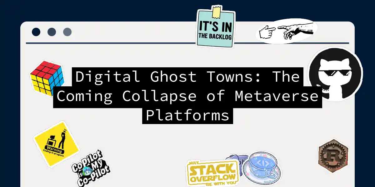 Digital Ghost Towns: The Coming Collapse of Metaverse Platforms