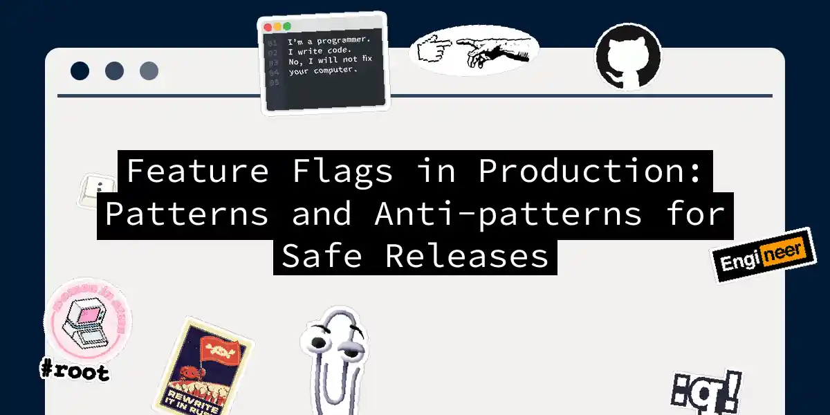 Feature Flags in Production: Patterns and Anti-patterns for Safe Releases