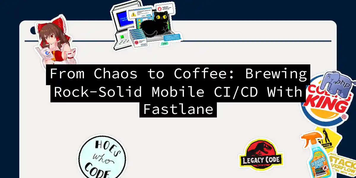 From Chaos to Coffee: Brewing Rock-Solid Mobile CI/CD With Fastlane