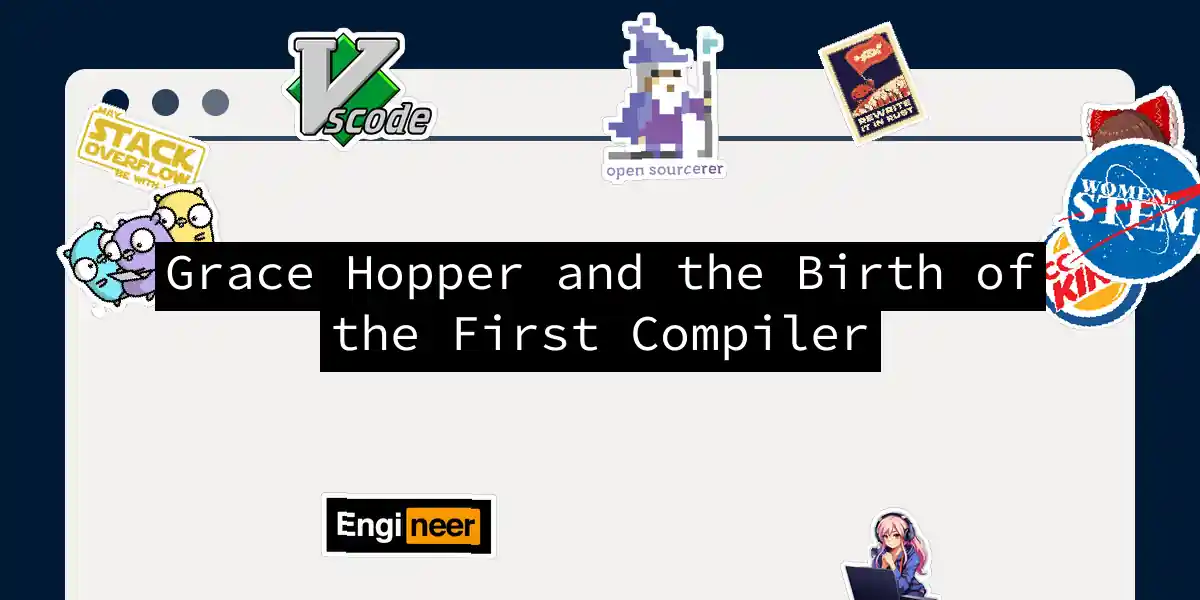 Grace Hopper and the Birth of the First Compiler