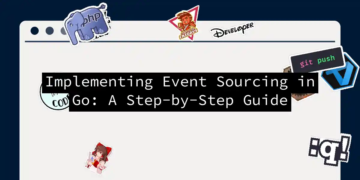 Implementing Event Sourcing in Go: A Step-by-Step Guide