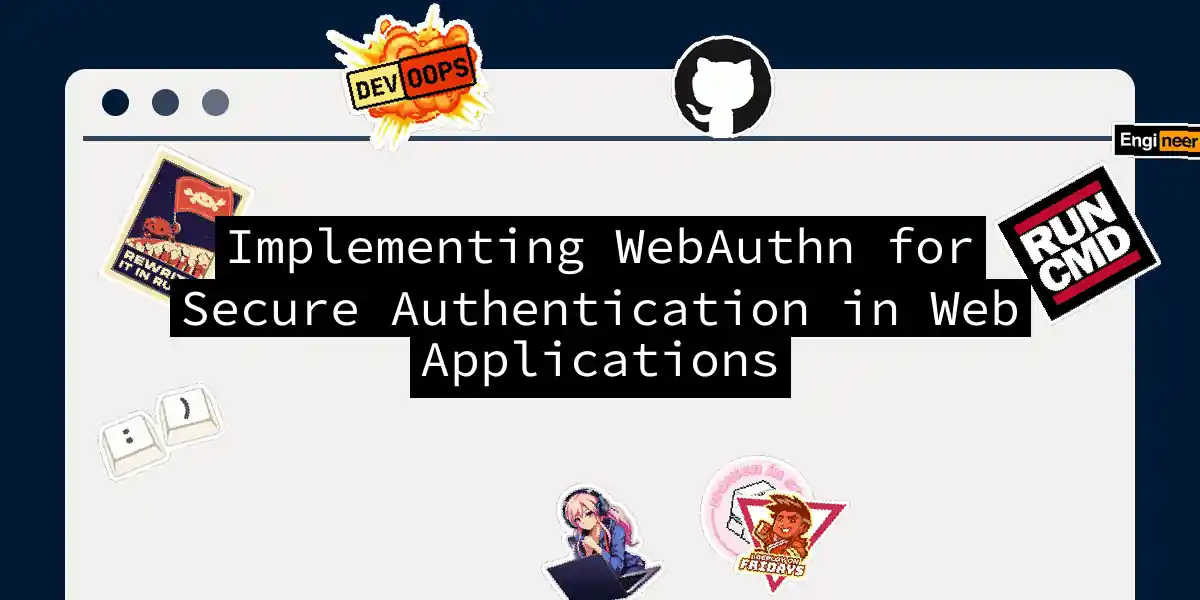 Implementing WebAuthn for Secure Authentication in Web Applications