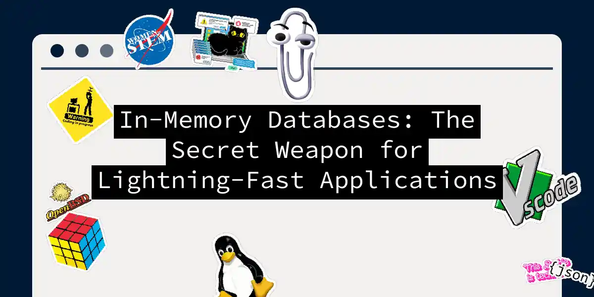 In-Memory Databases: The Secret Weapon for Lightning-Fast Applications