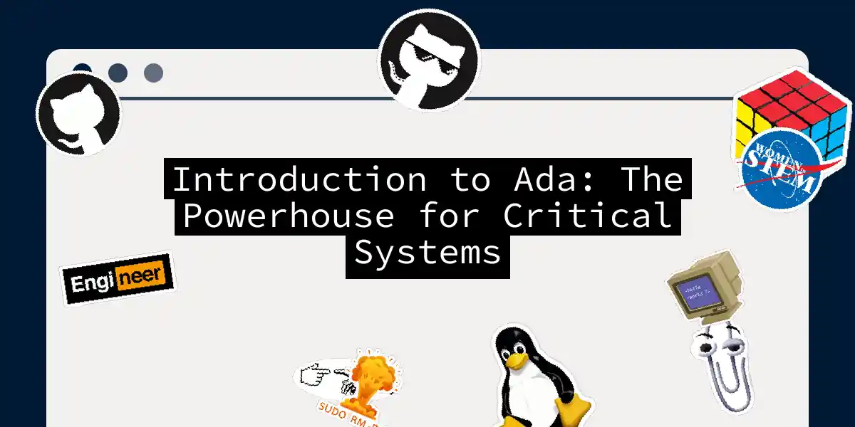 Introduction to Ada: The Powerhouse for Critical Systems