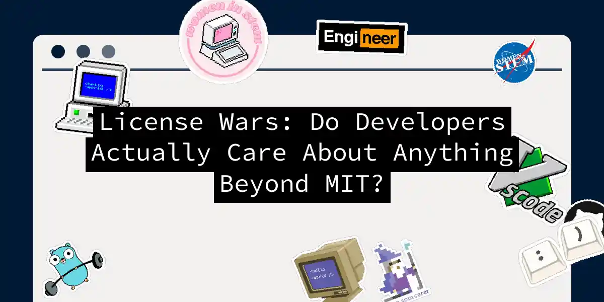 License Wars: Do Developers Actually Care About Anything Beyond MIT?