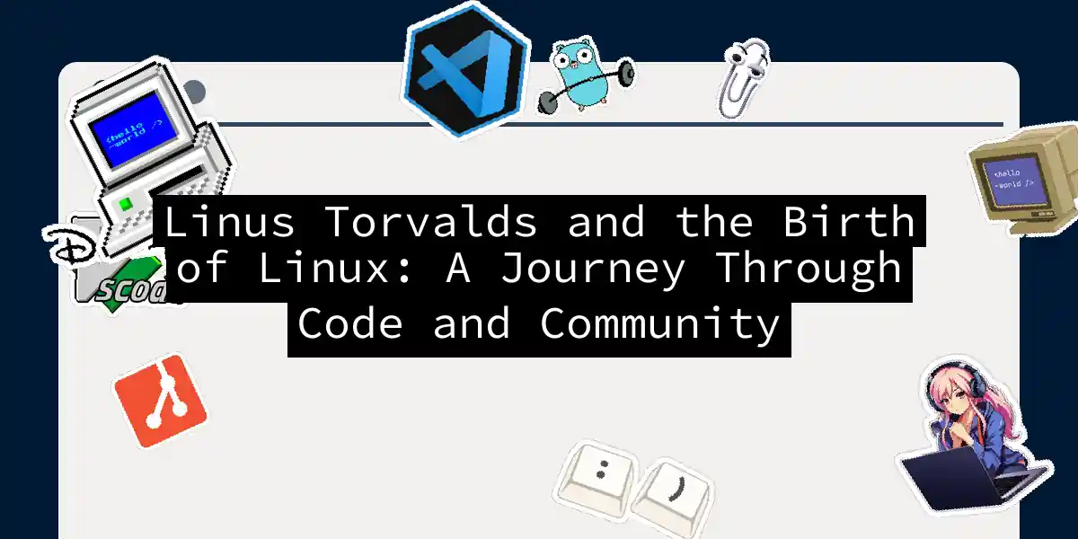 Linus Torvalds and the Birth of Linux: A Journey Through Code and Community