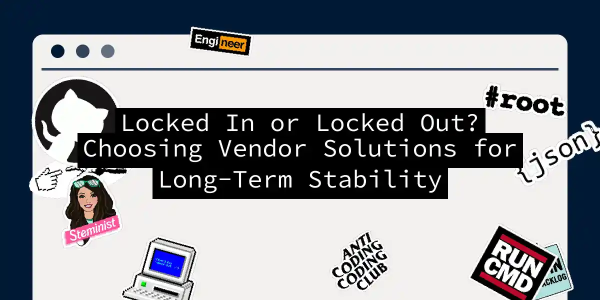 Locked In or Locked Out? Choosing Vendor Solutions for Long-Term Stability