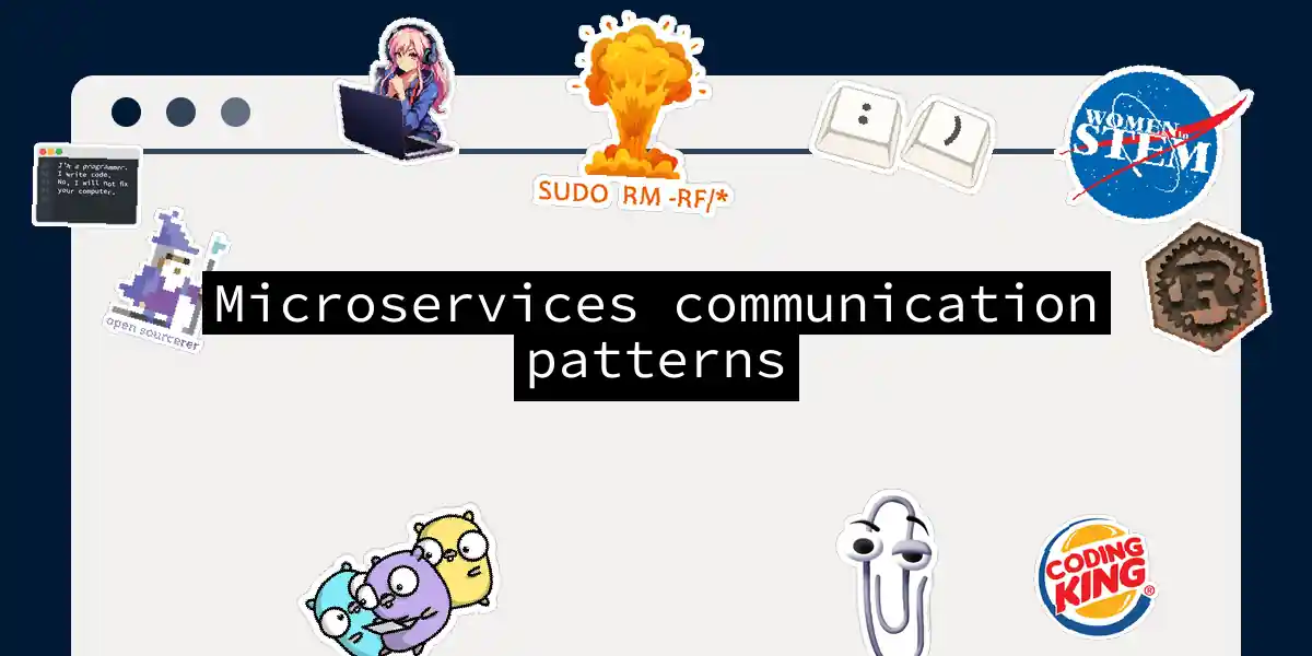 Microservices communication patterns
