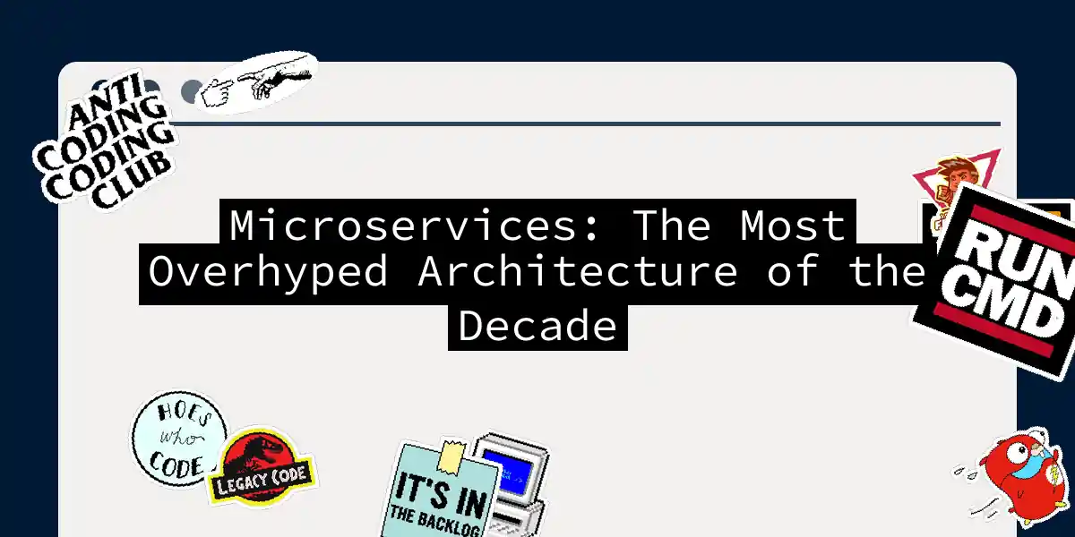 Microservices: The Most Overhyped Architecture of the Decade