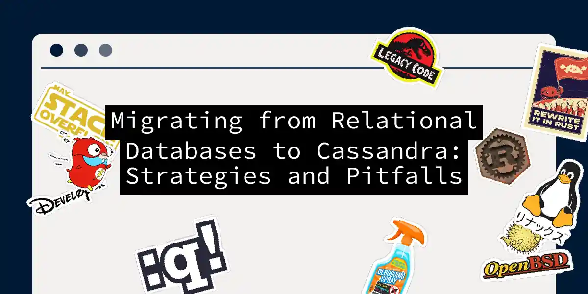 Migrating from Relational Databases to Cassandra: Strategies and Pitfalls