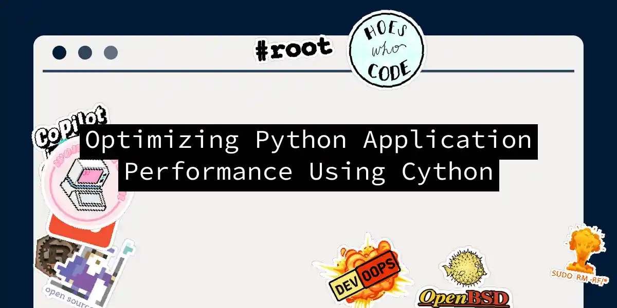 Optimizing Python Application Performance Using Cython
