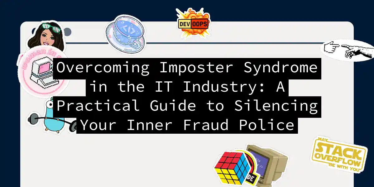 Overcoming Imposter Syndrome in the IT Industry: A Practical Guide to Silencing Your Inner Fraud Police