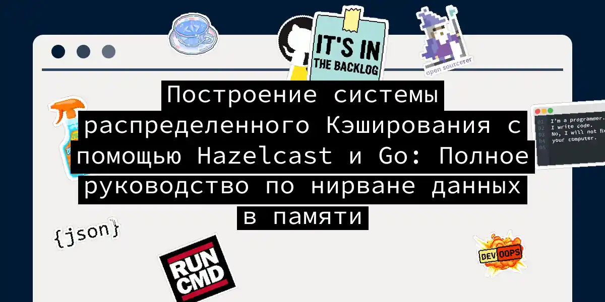 Построение системы распределенного Кэширования с помощью Hazelcast и Go: Полное руководство по нирване данных в памяти