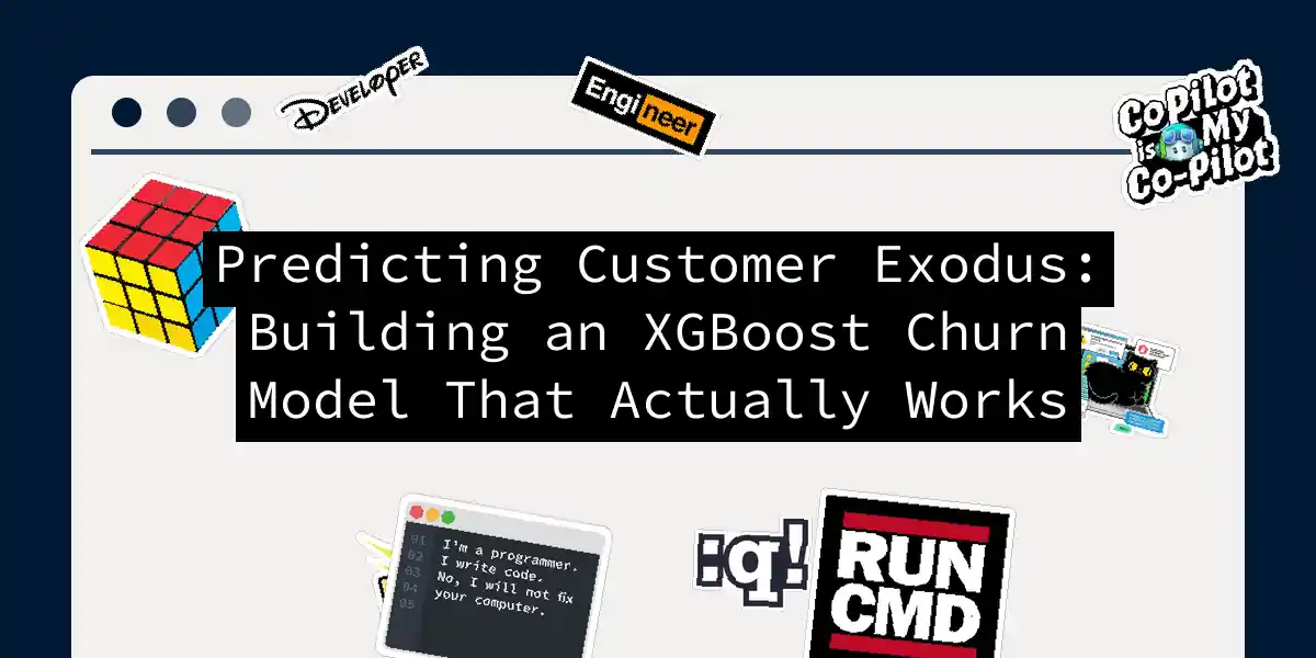 Predicting Customer Exodus: Building an XGBoost Churn Model That Actually Works