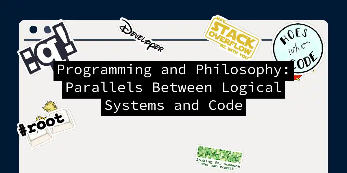 Programming and Philosophy: Parallels Between Logical Systems and Code