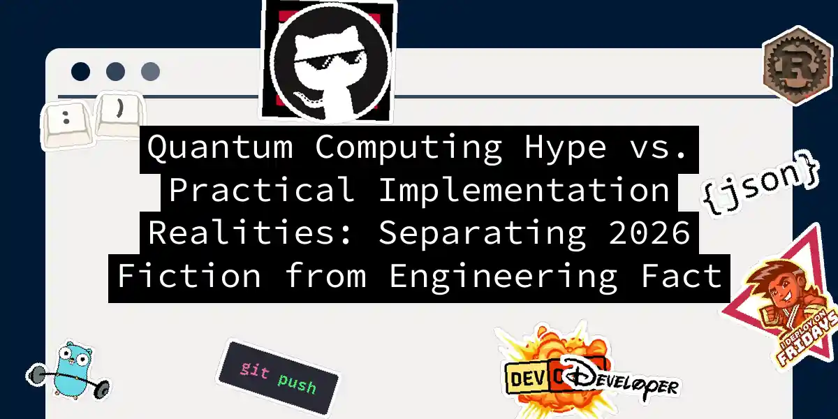 Quantum Computing Hype vs. Practical Implementation Realities: Separating 2026 Fiction from Engineering Fact