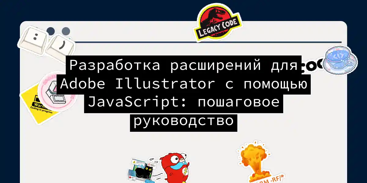 Разработка расширений для Adobe Illustrator с помощью JavaScript: пошаговое руководство