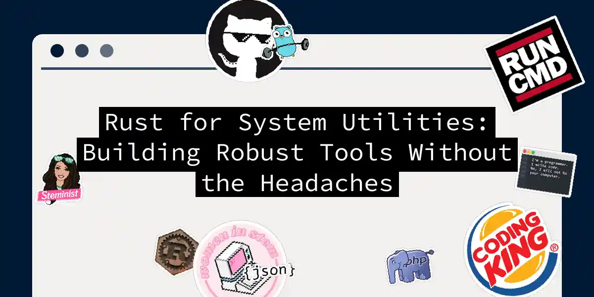 Rust for System Utilities: Building Robust Tools Without the Headaches