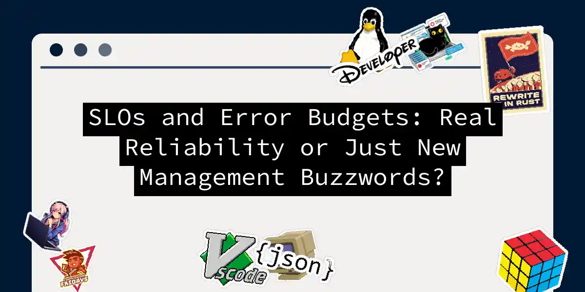 SLOs and Error Budgets: Real Reliability or Just New Management Buzzwords?