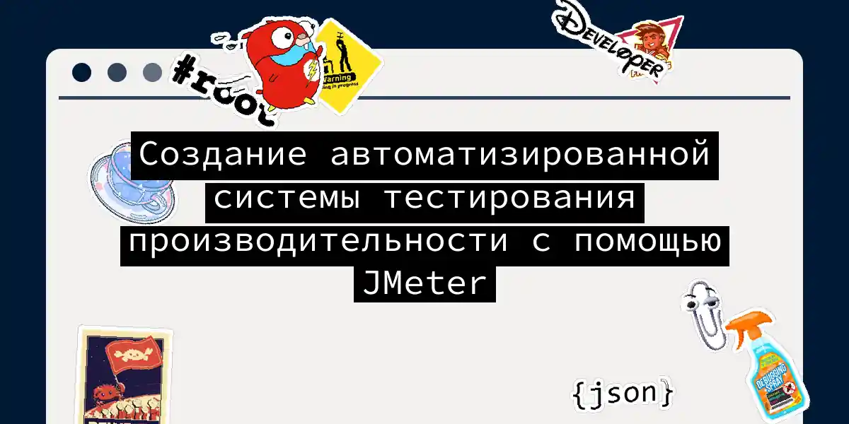 Создание автоматизированной системы тестирования производительности с помощью JMeter