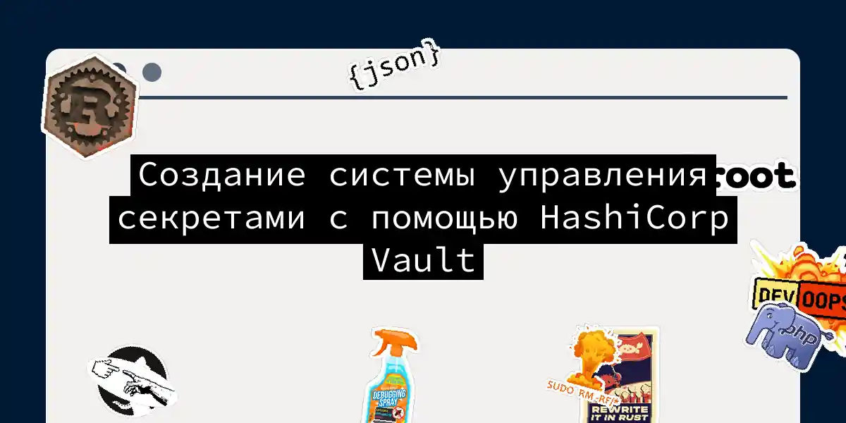 Создание системы управления секретами с помощью HashiCorp Vault