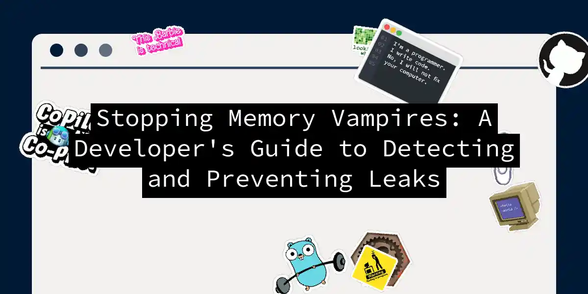 Stopping Memory Vampires: A Developer's Guide to Detecting and Preventing Leaks