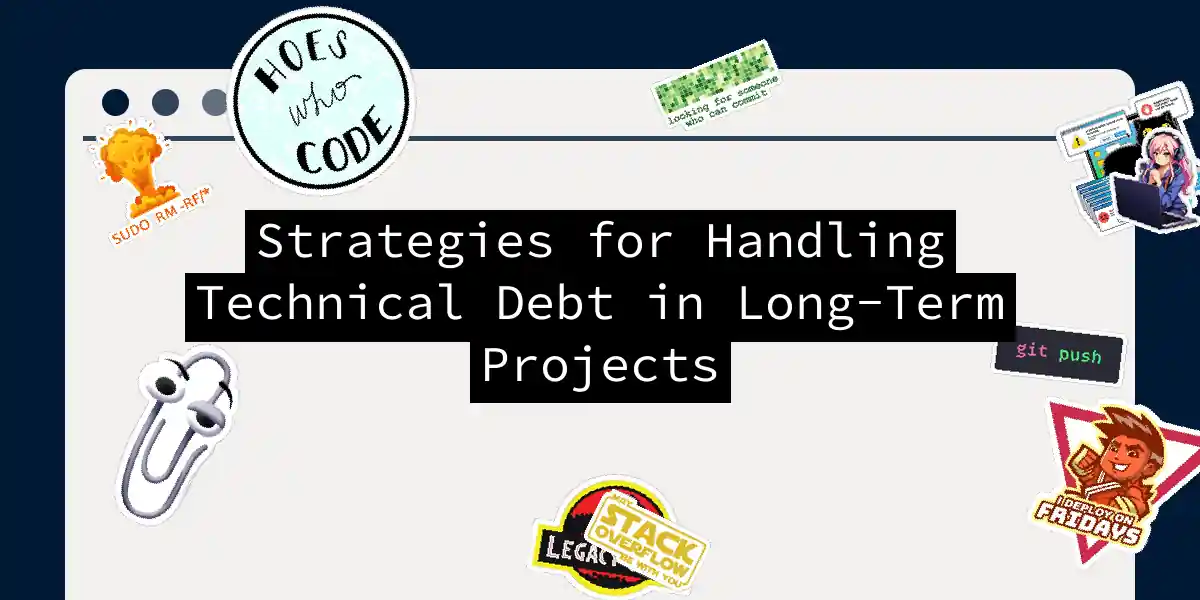 Strategies for Handling Technical Debt in Long-Term Projects