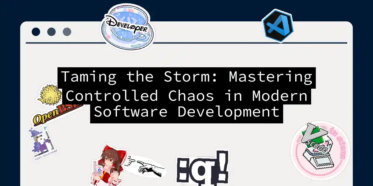 Taming the Storm: Mastering Controlled Chaos in Modern Software Development
