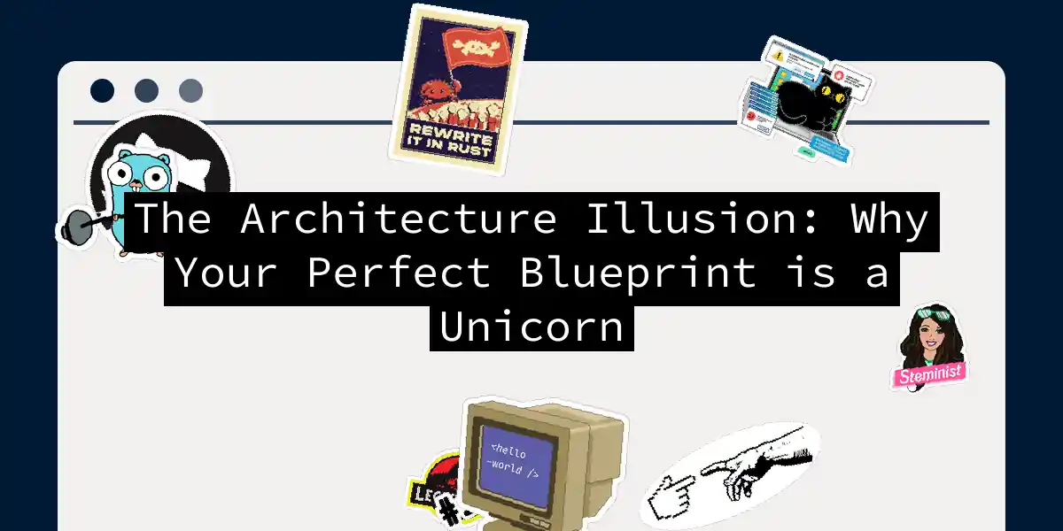 The Architecture Illusion: Why Your Perfect Blueprint is a Unicorn