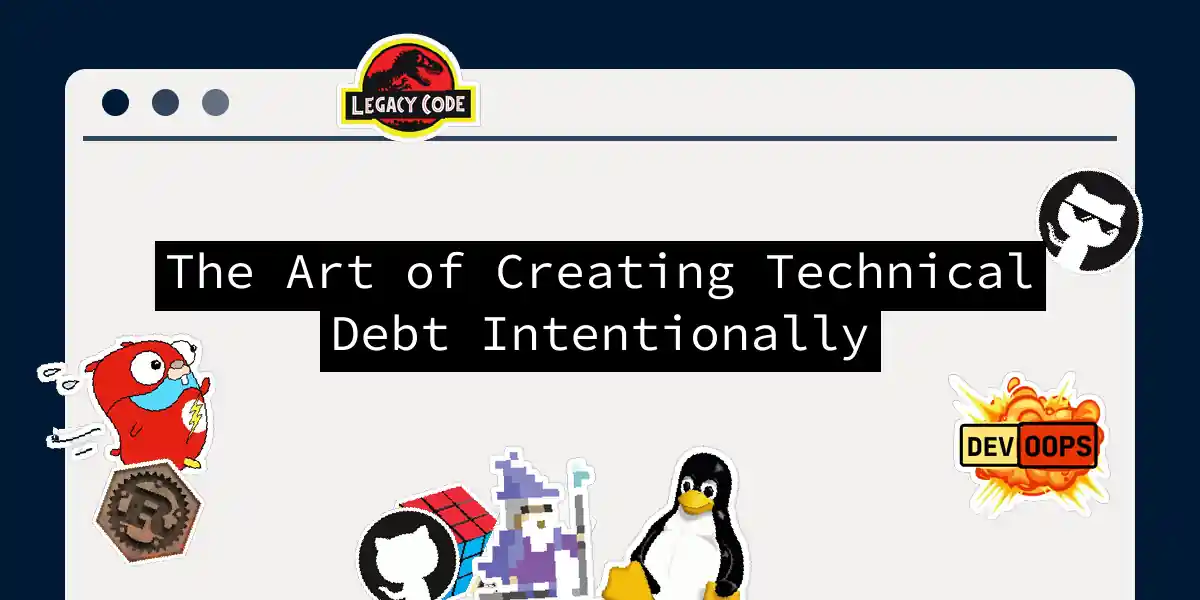 The Art of Creating Technical Debt Intentionally