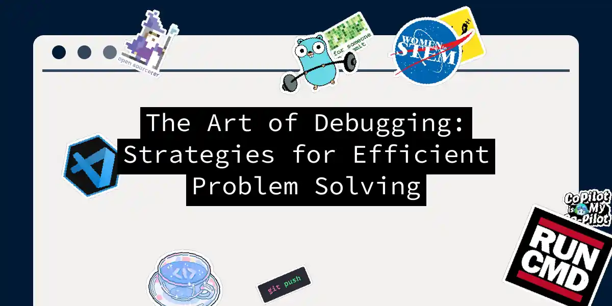 The Art of Debugging: Strategies for Efficient Problem Solving