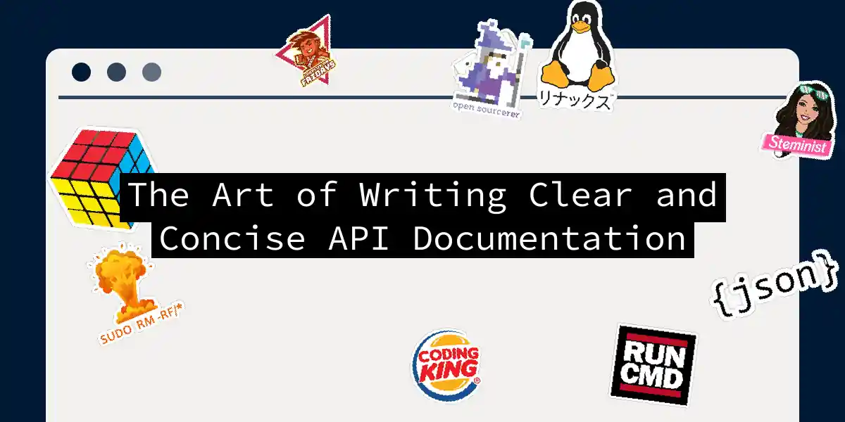 The Art of Writing Clear and Concise API Documentation